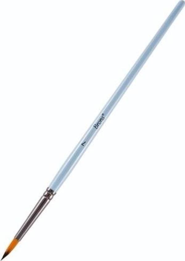 Brons SULUBOYA FIRÇASI 123 SERI KISA SAP NO: 7 ASKILI BLS. BR-758 - (12 Adet) - Image 1
