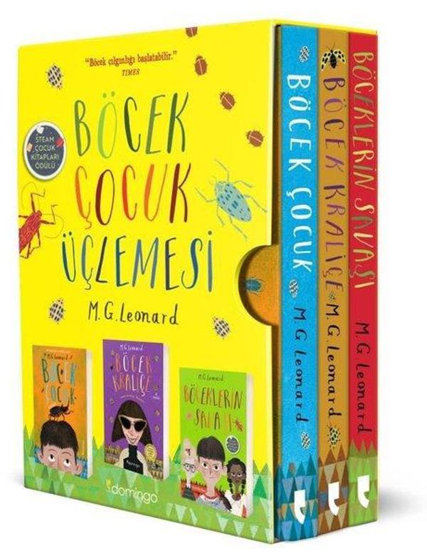 Böcek Çocuk Üçlemesi Seti - 3 Kitap Takım - Domingo Yayınevi - Image 1