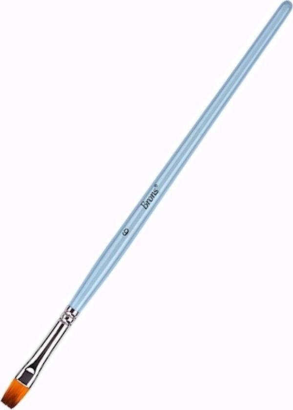 Brons YAĞLI BOYA FIRÇASI 200F KISA SAP NO: 6 ASKILI BLS. BR-2153 - (12 Adet) - Image 1