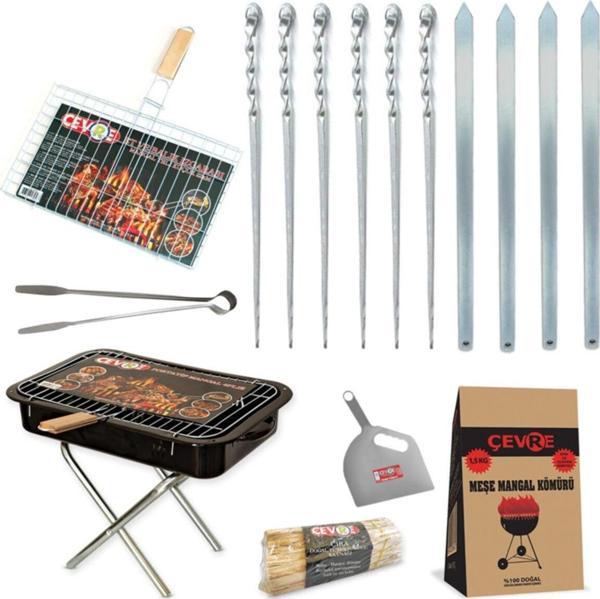 Çevre Portatif 40’lık Mangal Seti - Image 1