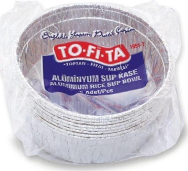 Tofita Alüminyum Sup Kase 8'Li - Image 1
