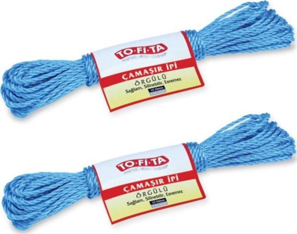 Tofita Çamaşır Ipi 2x10 Metre Örgülü - Image 1