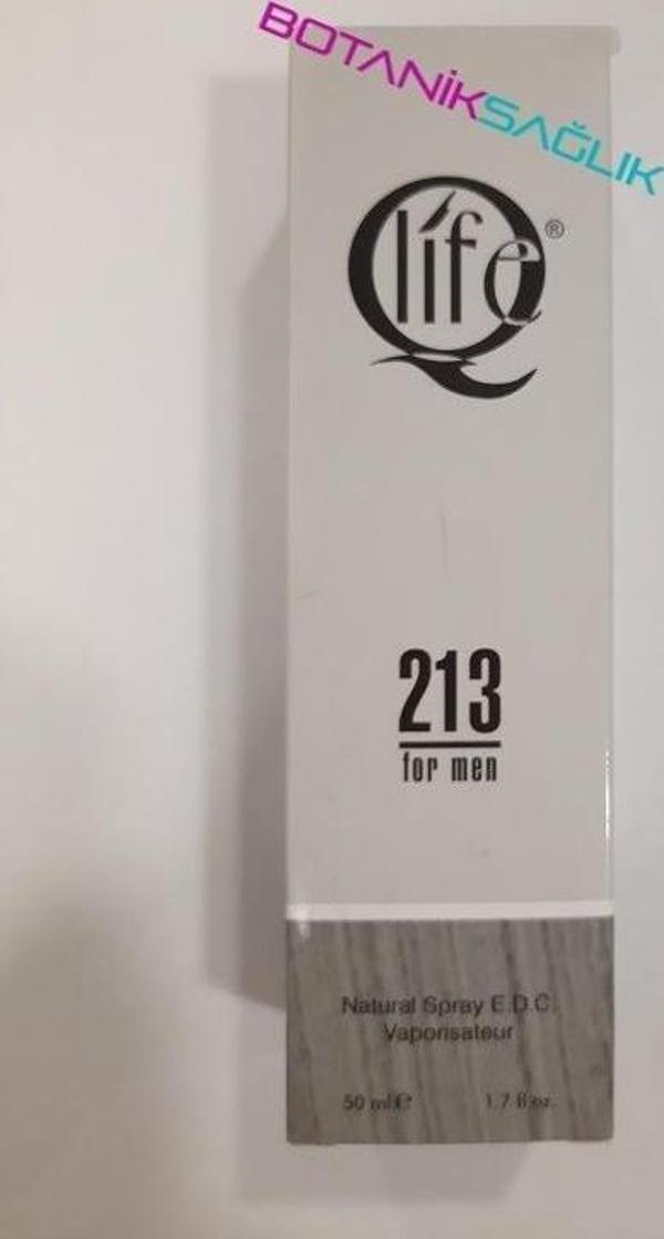 Qlife Erkek Parfüm 50 ml No: 213 Boss - Image 1
