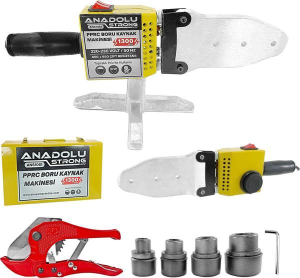 Anadolustrong ANS1061 Üstün Kalite 1300W PPRC Boru Kaynak Makine Seti   - Image 1