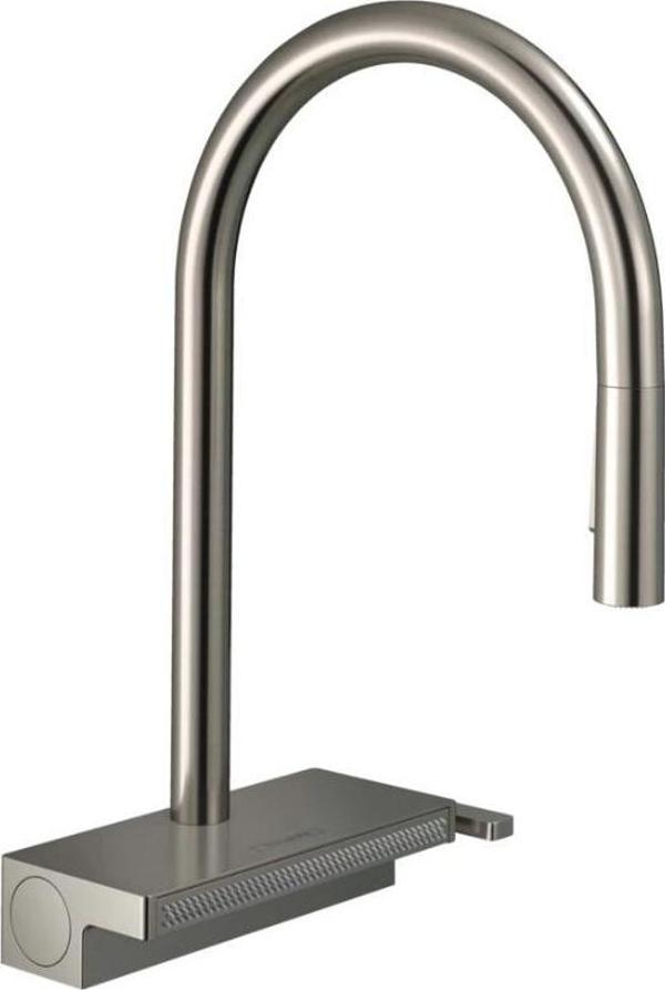 Hansgrohe Aquno Select M81 Eviye Bataryası 170 Spiralli 3jet sBox Paslanmaz Çelik 73831800 - Image 1