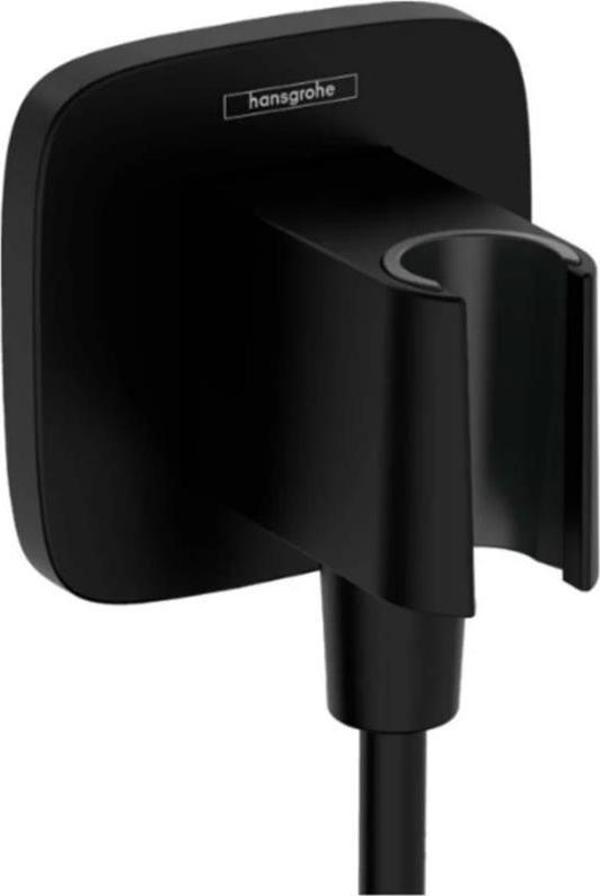 Hansgrohe Fixfit Q Duş Çıkış Dirseği Mat Siyah 26887670 - Image 1