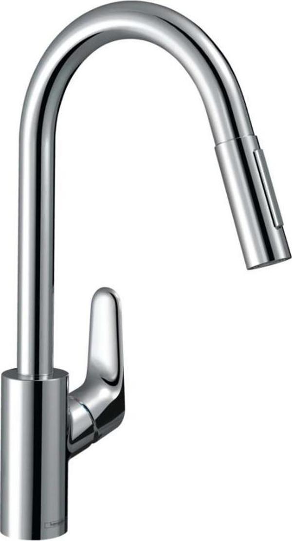 Hansgrohe Focus Eviye Bataryası 240 Spiralli 31815000  - Image 1