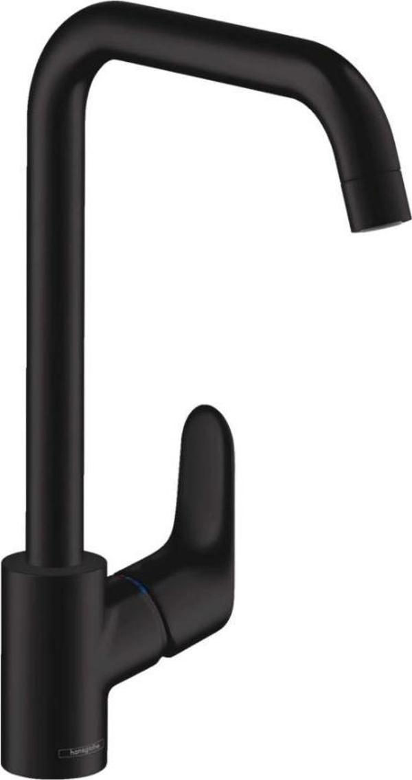 Hansgrohe Focus Eviye Bataryası 260 Mat Siyah 31820670 - Image 1