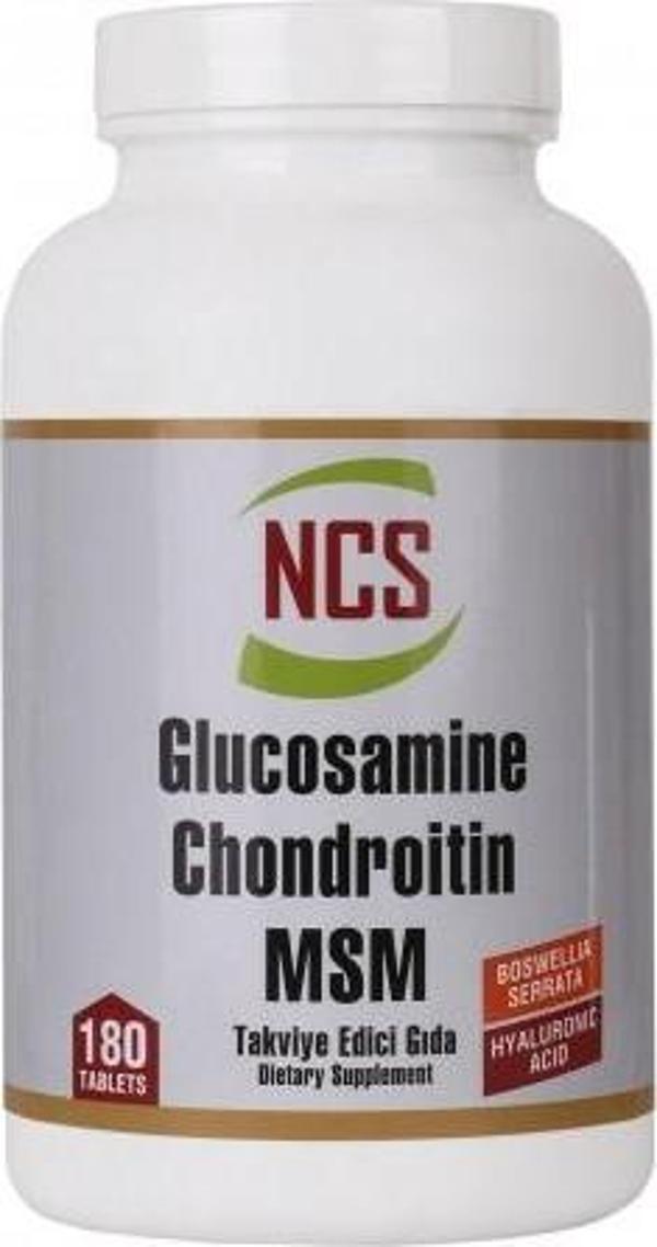Ncs Glucosamine Chondroitin MSM Hyaluronic Acid Bosvella 180 Tablet - Image 1