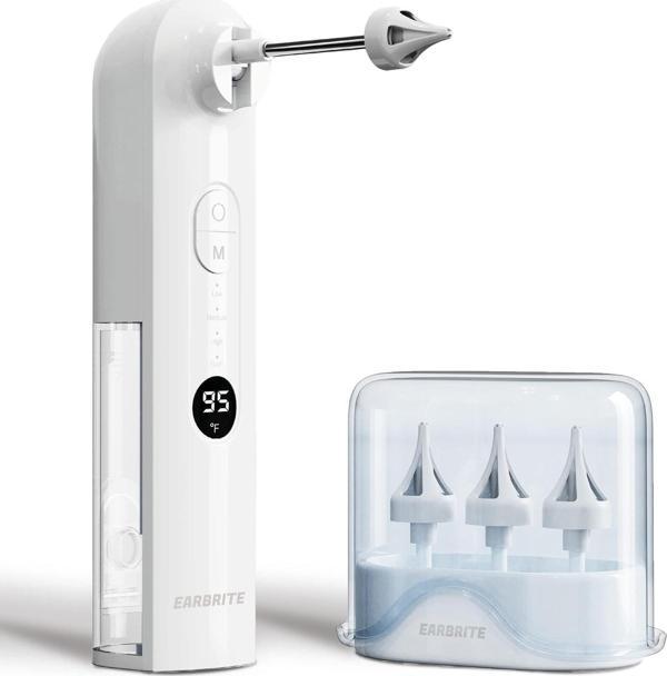 EarBrite Su Gücüyle Çalışan Kulak Temizleyici - İç Kulak Temizleme - Beyaz - Image 1