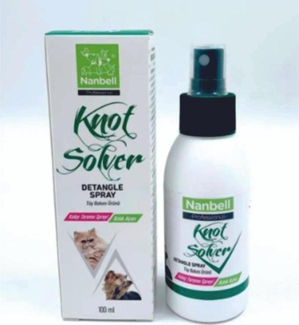 Nanbell Knot Solver Kedi Köpek Kolay Tarama Kıtık Açıcı 100Ml - Image 1