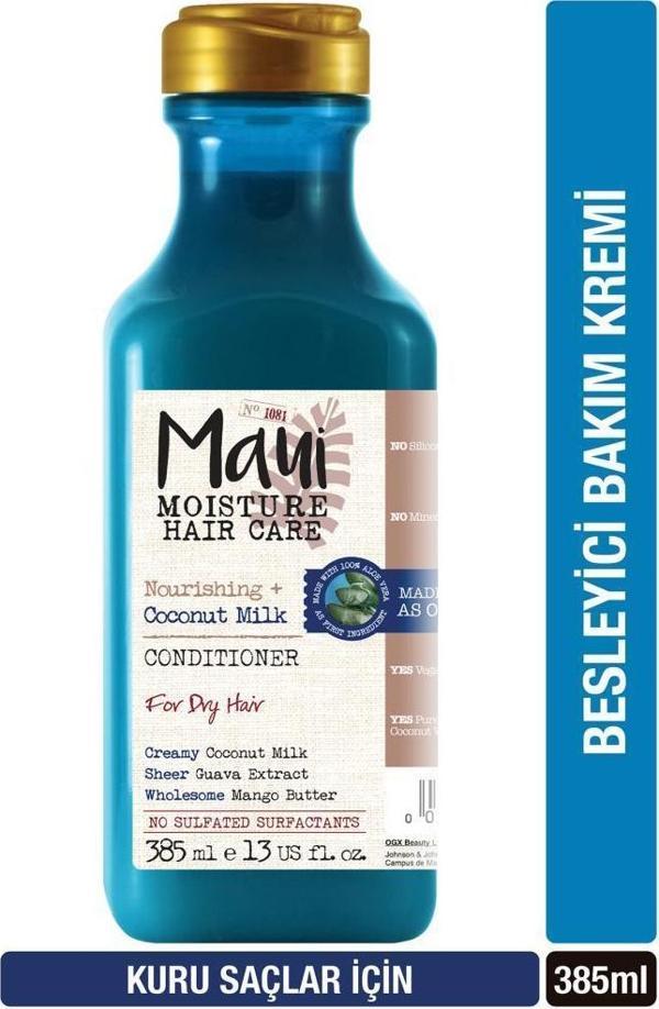 Maui Coconut Milk Hindistan Cevizi Sütü Saç Kremi - Image 1