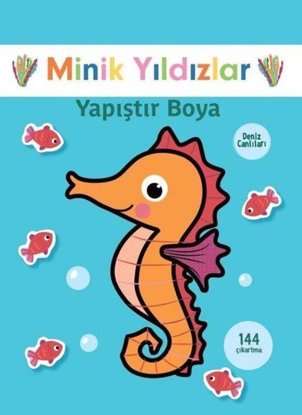 Minik Yıldızlar-Deniz Canlıları-Yapıştır Boya - Doğan ve Egmont Yayıncılık - Image 1
