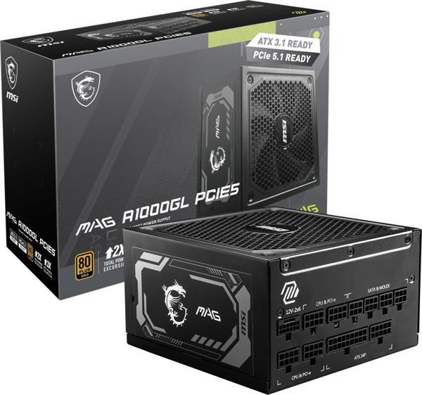 MSI PSU MAG A1000GL PCIE5 - Image 1