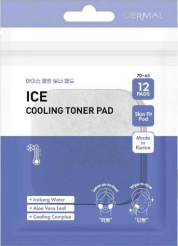 Dermal Ice Cooling Toner Pad 12 Adet - Image 1
