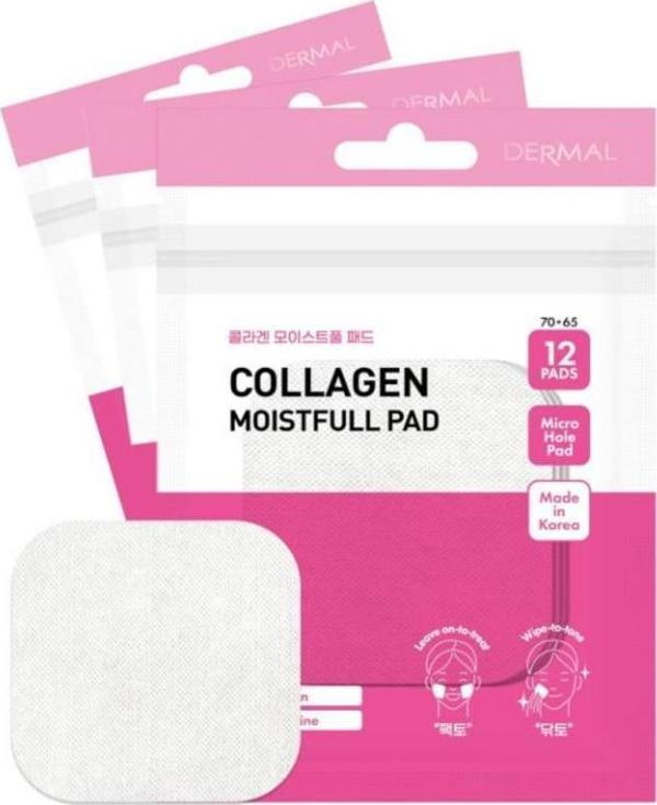 Dermal Kolajen Moistfull Pad 12 Adet - Image 1