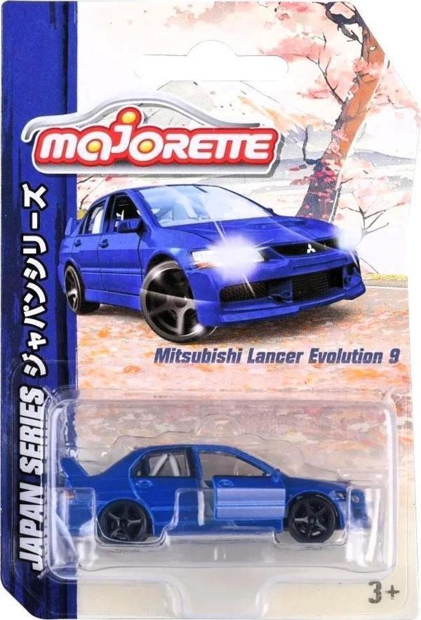 Majorette JAPAN SERIES MITSUBISHI LANCER EVOLUTION 9 - Image 1