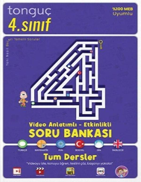 4.Sınıf Tüm Dersler Video Anlatımlı  Etkinlikli Soru Bankası - Tonguç Akademi - Image 1