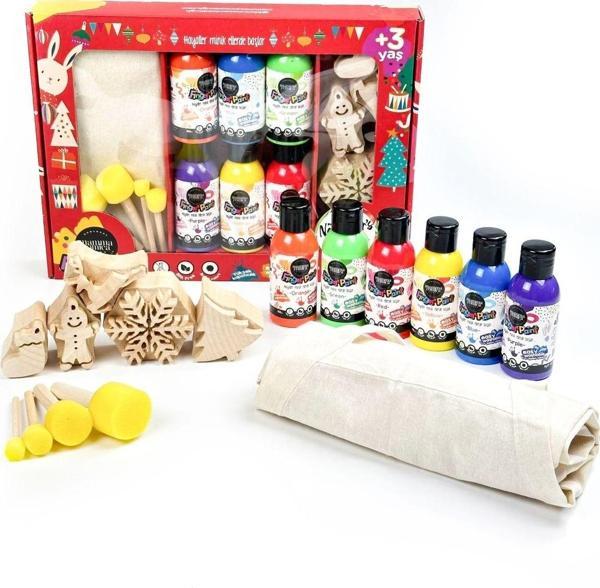 Happy New Year Parmak Boya Seti - Image 1