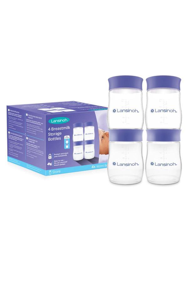 Lansinoh Anne Sütü Saklama Şişesi 4lü - Image 1