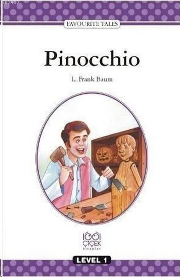 Pinocchio Level 1 Books - 1001 Çiçek - Image 1