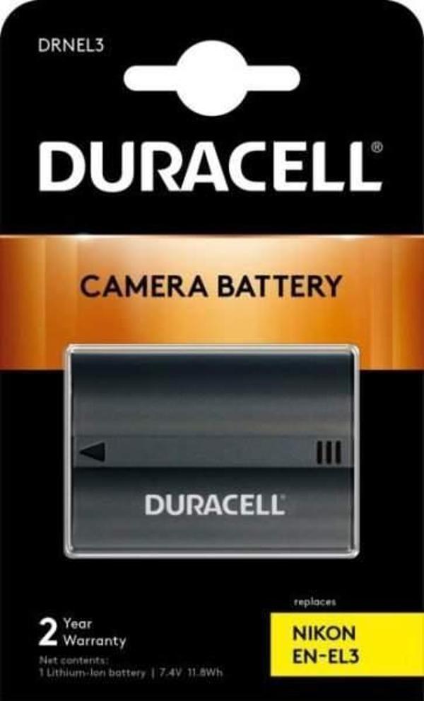 Duracell Drnel3 Nikon EN-EL3 Batarya - Image 1