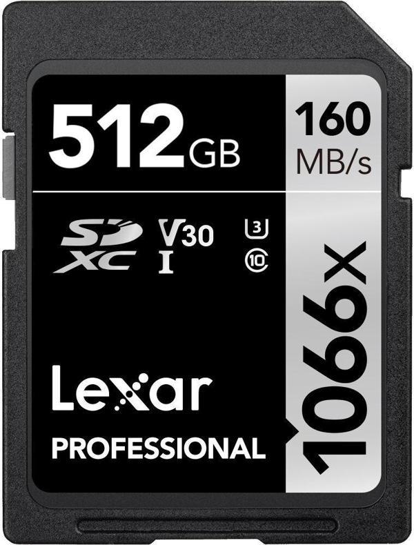 Lexar Professional 512 GB 1066X SDXC Hafıza Kartı - Image 1
