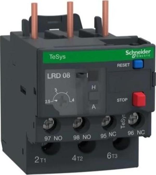 Schneider LRD08 2.5-4A TeSys D Termik Röle 1NO+1NC - Image 1