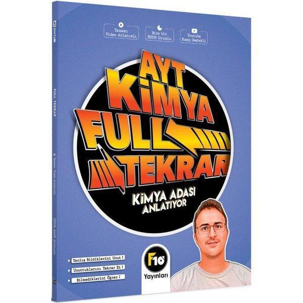 Kimya Adası AYT Kimya Full Tekrar Video Ders Kitabı - F10 Yayınları - Image 1