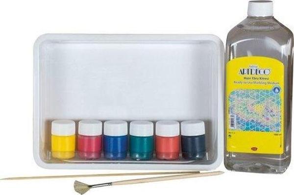 Artdeco Ebru Mini Set 6 renk - Image 1