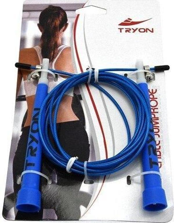 Tryon Jr-500 Mavi Cable Jumprope Atlama İpi - Image 1