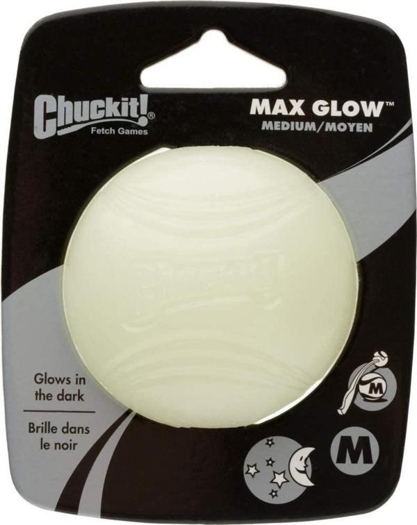 Chuckit! Max Glow Gece Parlayan Köpek Oyun Topu (Büyük Boy) - Image 1