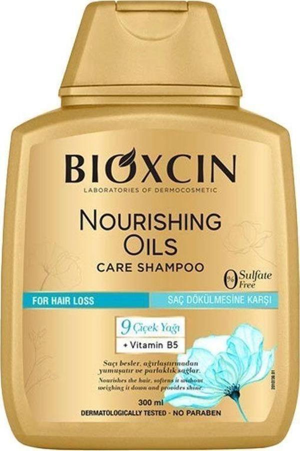 Bioxcin Besleyici Yağlar Kuru ve Yıpranmış Saçlar için Şampuan 300 ml - Image 1