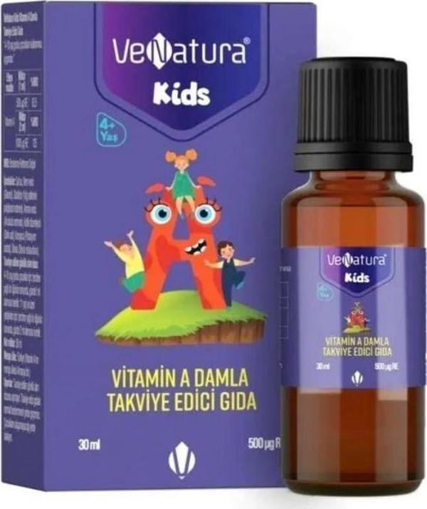 Venatura Kids Vitamin A Damla 30 ml - Image 1