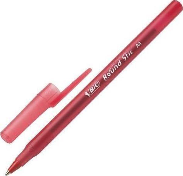 Bic TÜKENMEZ KALEM ROUND STIC KIRMIZI 60LI - Image 1