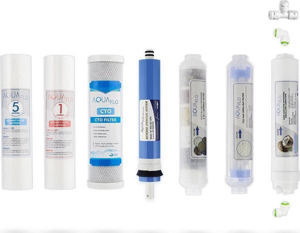 Mil Su Açık Kasa Su Arıtma Cihazı 11li Filtresi AquaFlo Membran Set - Image 1