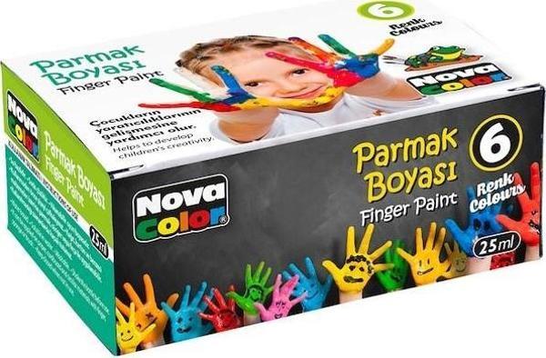 Nova Color PARMAK BOYASI 25CC 6 LI NC-138 - Image 1