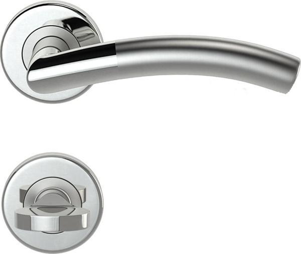 CONDI 103E SATEN KROM ROZETLI KAPI KOLU ROZETLİ WC (TK) - Image 1