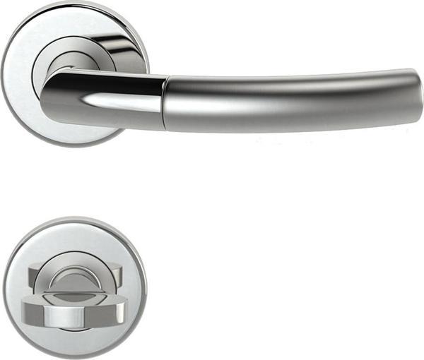 CONDI 103IÇ SATEN KROM ROZETLI KAPI KOLU ROZETLİ WC (TK) - Image 1