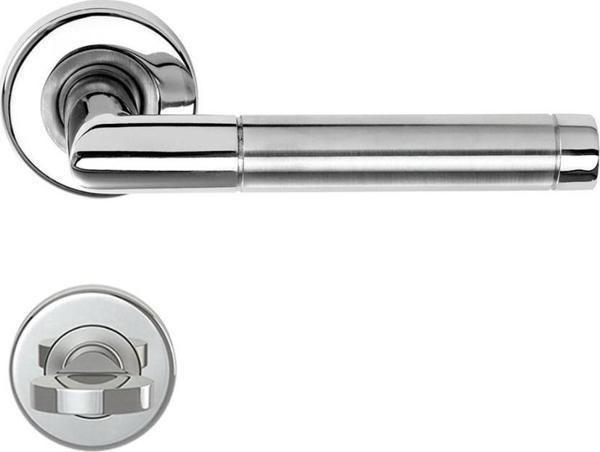 CONDI 103L SATEN KROM ROZETLI KAPI KOLU ROZETLİ WC (TK) - Image 1