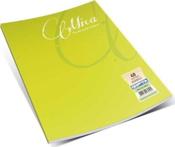 Gıpta Mica Tel Dikişli Pp Kapak Defter A4 - Image 1