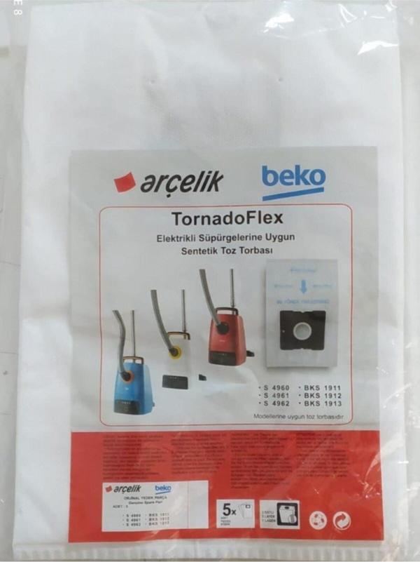 Arçelik -Beko Uyumlu Elektrikli Süpürge Toz Torbası - Image 1