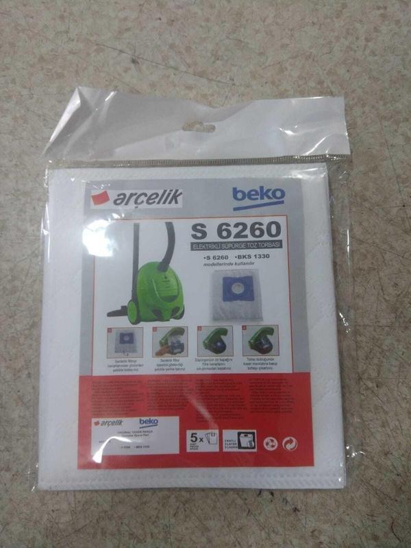 Arçelik -Beko S6260-bks Uyumlu 1330 Süpürge Torbası - Image 1