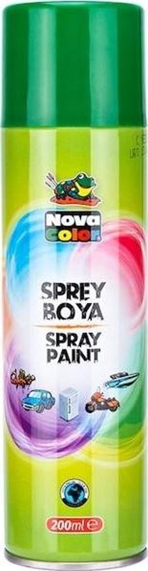 Nova Color SPREY BOYA 200 ML YESIL NC-803 - Image 1
