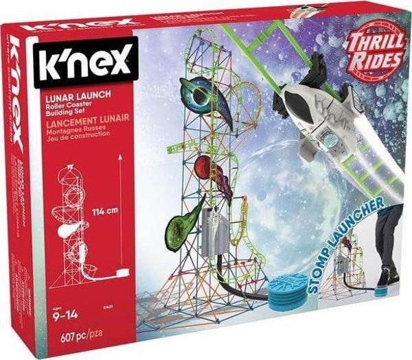 k’nex Lunar Launch Roller Coaster Set 51425 (Motorlu) - Image 1