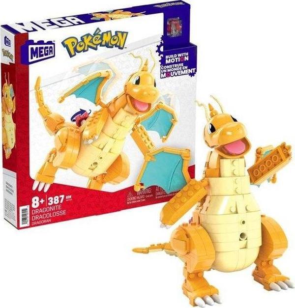 Mega Bloks Pokemon Dragonite HKT25 - Image 1