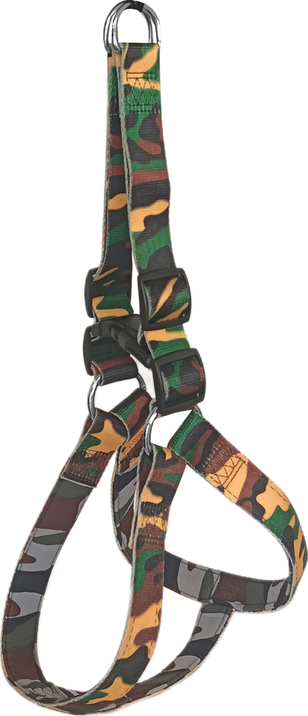 Köpek Göğüs Tasma Seti Dokuma 3 cm*70-90 cm Kamuflaj - Image 1