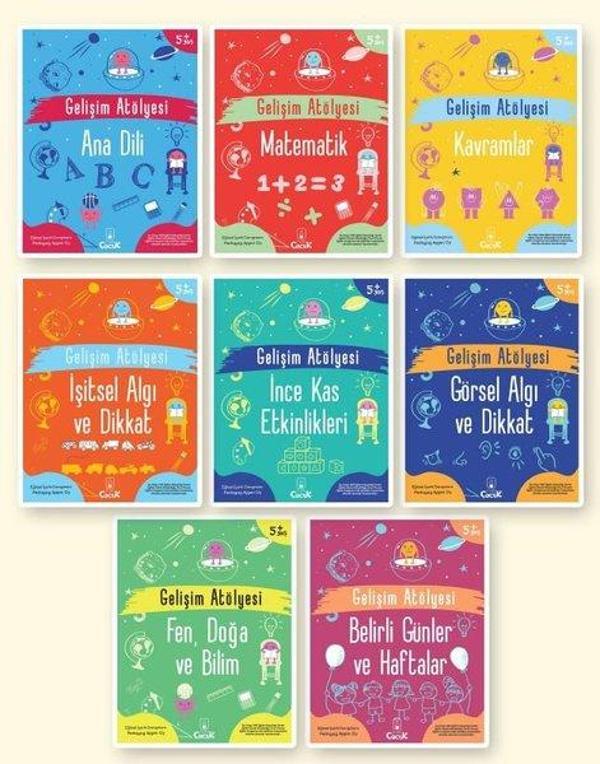 Gelişim Atölyesi Serisi Seti - 8 Kitap Takım - Floki Çocuk - Image 1