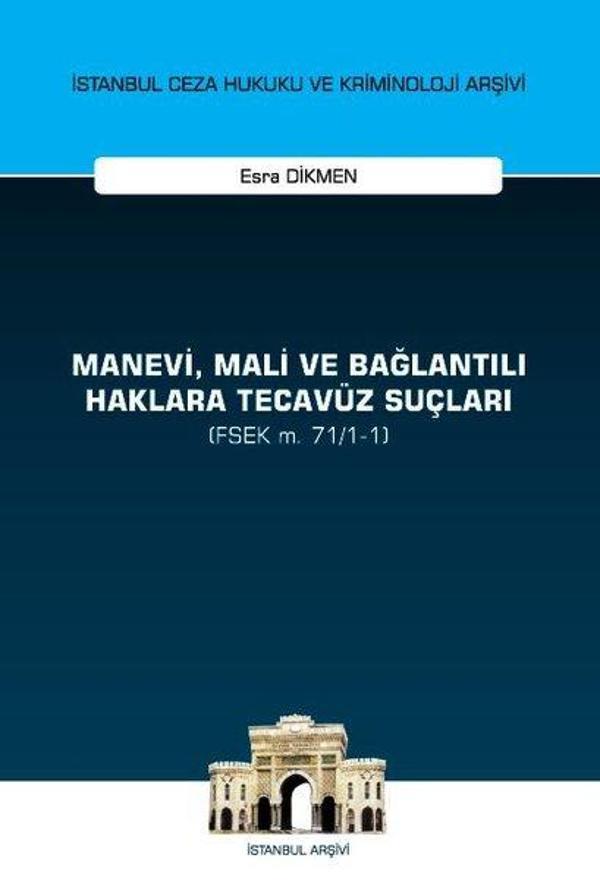 Manevi Mali ve Bağlantılı Haklara Tecavüz Suçları - On İki Levha Yayıncılık - Image 1