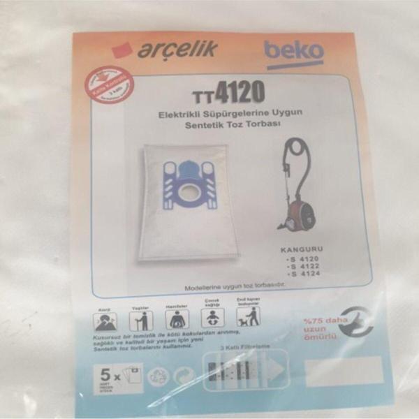 Arçelik Kanguru Modeli Süpürge Torbası 5 Li - Image 1
